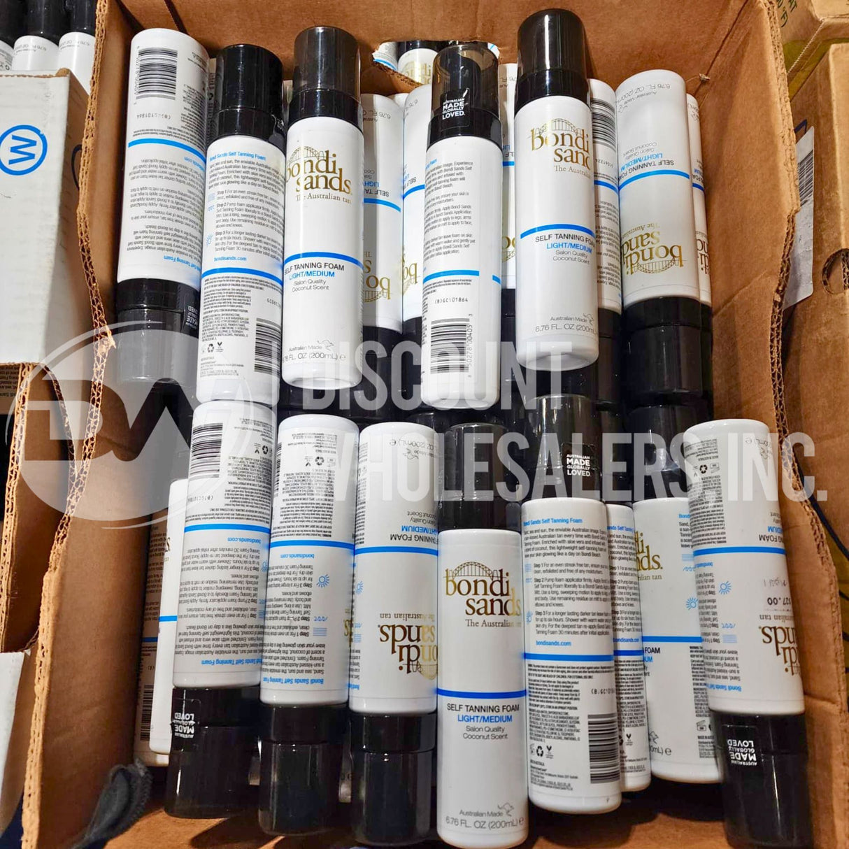 Bondi Sands Self Tanning Foam Light/Medium 6.76 FL (156 Pcs Lot)