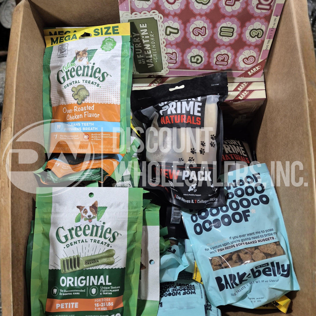 Pet Food Treats Mixed Different Sizes (85 Pcs Lot)