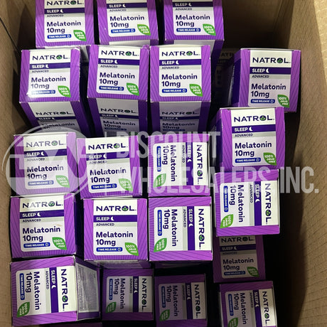 Natrol Melatonin 10mg Tablets Advanced Sleep Dietary Supplement (70 Pcs Lot)