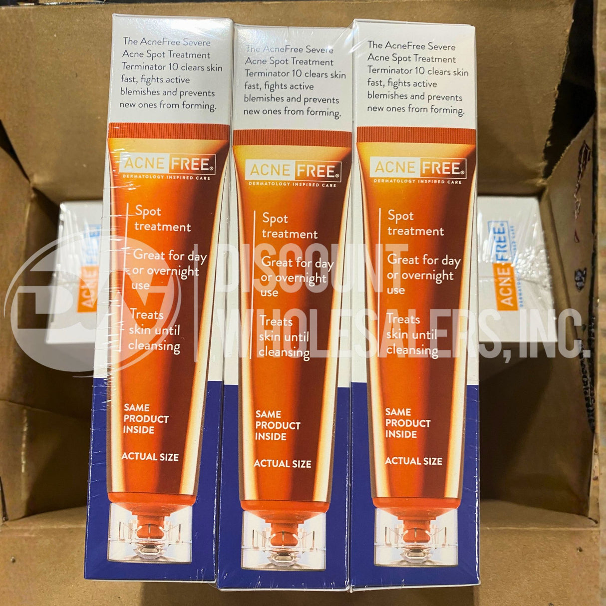 Acne Free Terminator 10 Acne Spot Treatment Cream (48 Pcs Lot)