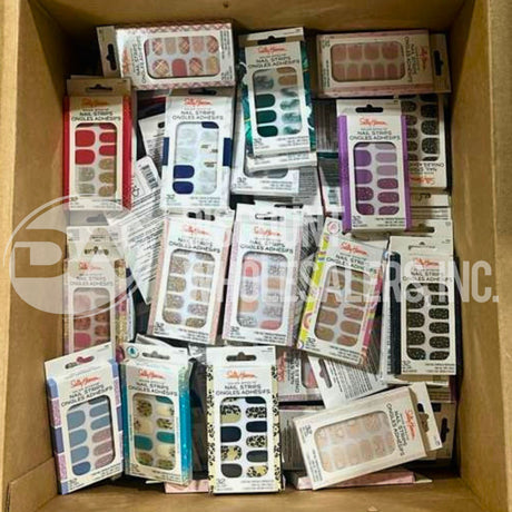 Sally Hansen Salon Effects Nail Polish Strips - 32 Count Different Styles (260 Pcs Lot)