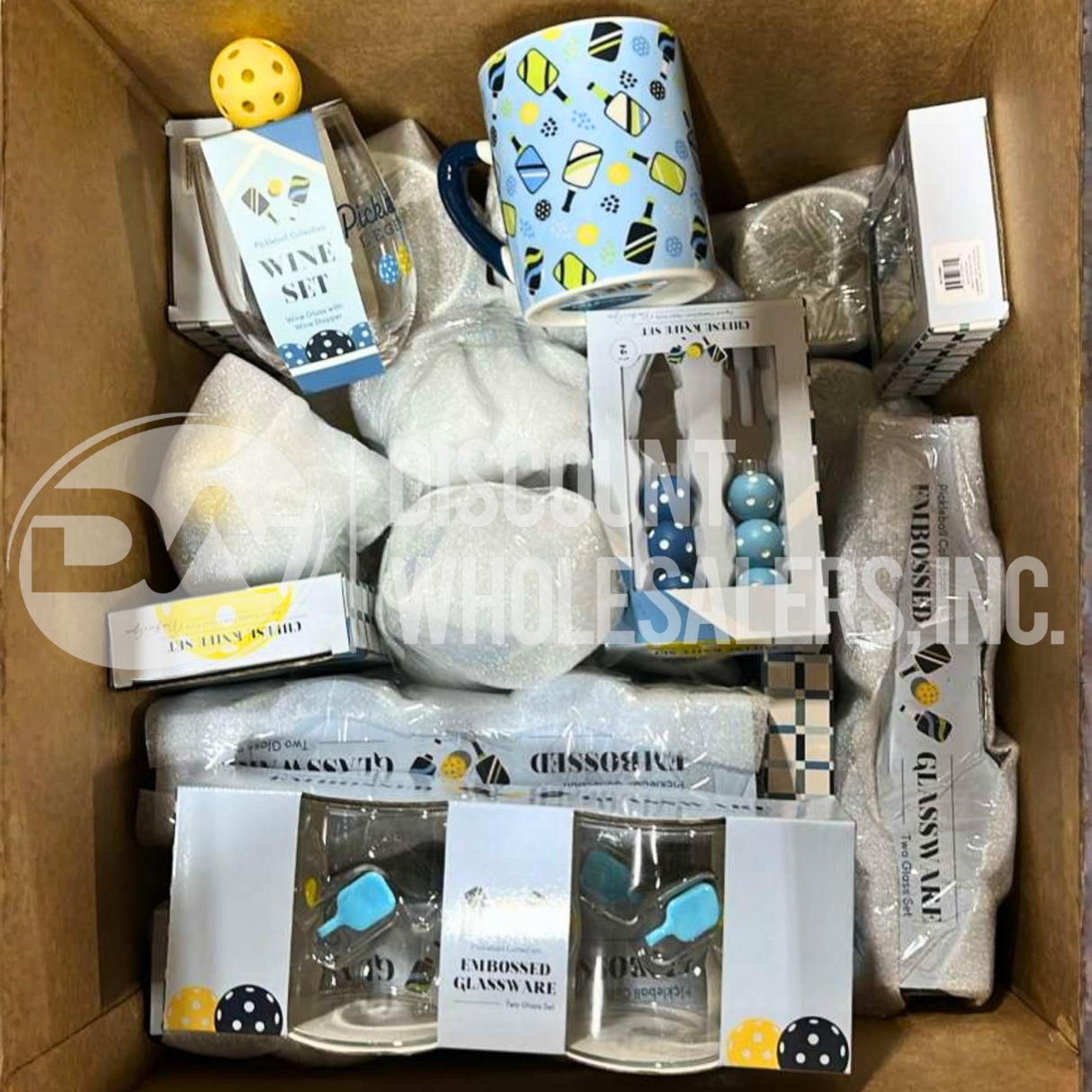 Pickleball Collection Assorted Different Sizes (60 Pcs Lot)