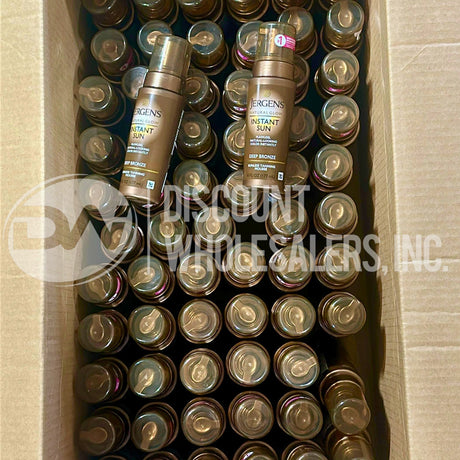 Jergens Natural Glow Instant Sun Sunless Tanning Mousse Deep Bronze 6 Oz (65 Pcs Lot)