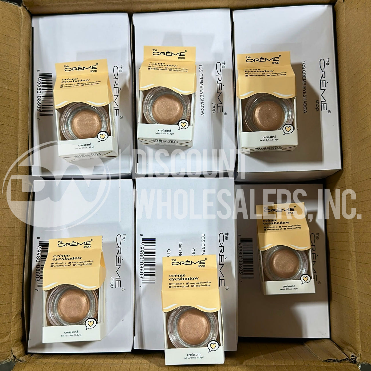 The Crème Shop Crème Eyeshadow 0.11oz Croissant 0.11OZ (138 Pcs Lot)