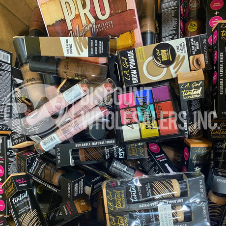 L.A Girl and L.A Colors Assorted Makeup, Mixed sizes (100 Pcs Lot)