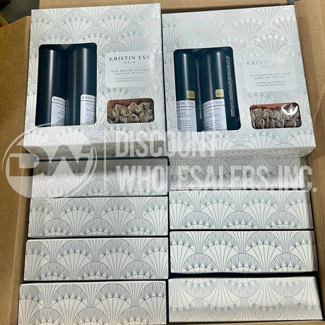 Kristin Ess Style Reviving Dry Shampoo Trio Kit - 2 Sprays + 3 Scrunchies (140 Pcs Lot)
