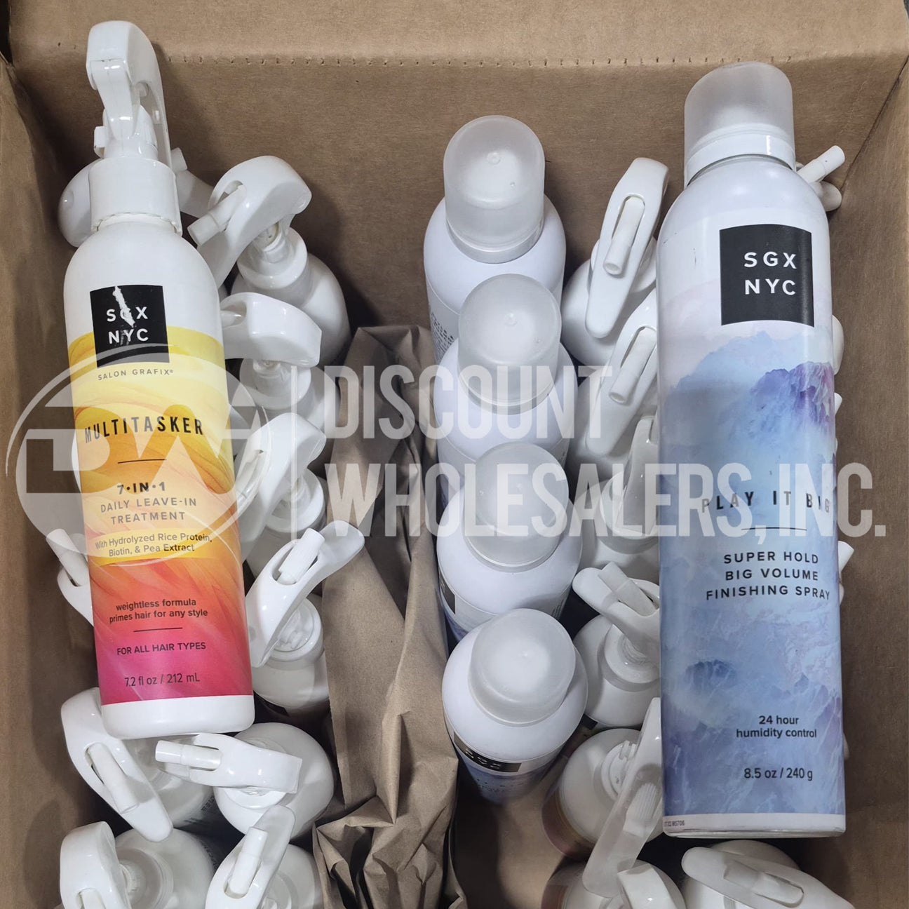 SGX NYC Assorted Different Sizes (96 Pcs Lot)