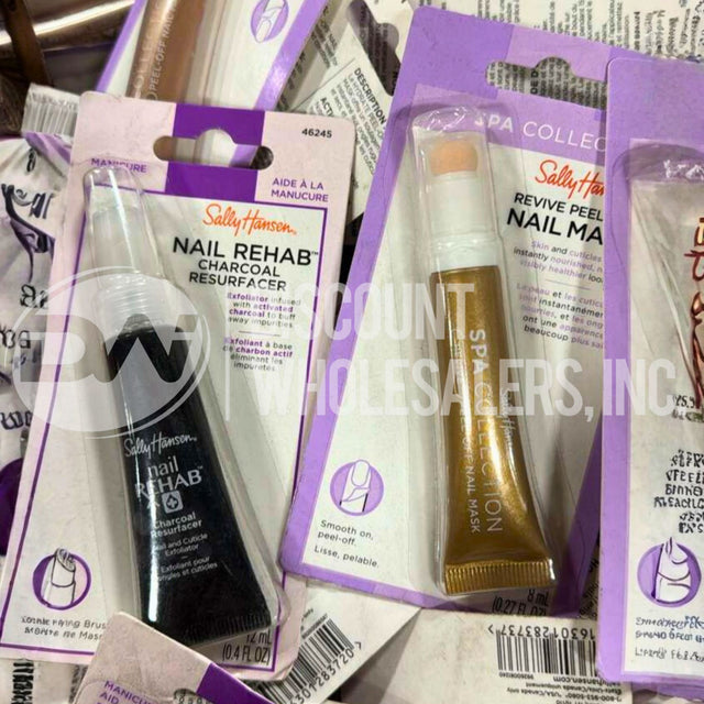 Sally Hansen Spa Collection Peel-Off Nail Mask & Nail Rehab (100 Pcs Lot)