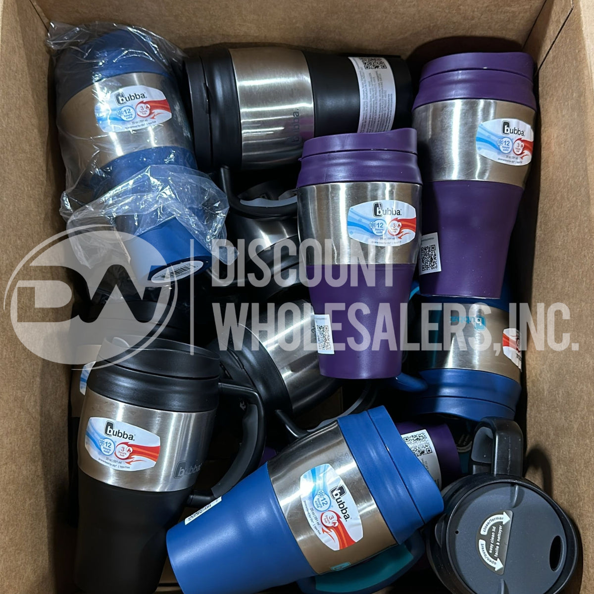 Bubba Classic 20 Oz Travel Mug Assorted Colors (55 Pcs Lot)