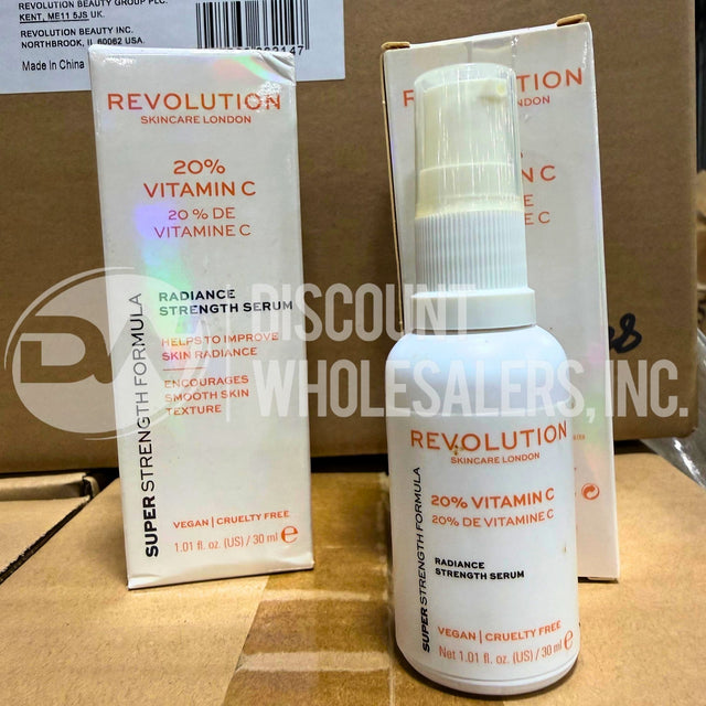 Revolution Skincare 20% Vitamin C Radiance Strength Serum Vegan 1.01 Fl. (36 Pcs Lot)