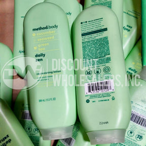 Method Body Daily Zen Replenishing Lotion Cucumber, Seaweed, Green Tea 13.5 fl. (50 Pcs Lot)