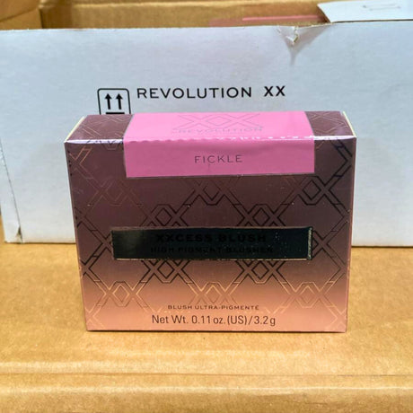 Revolution Beauty London XXCESS Blush High Pigment Blusher Fickle 0.11 Oz