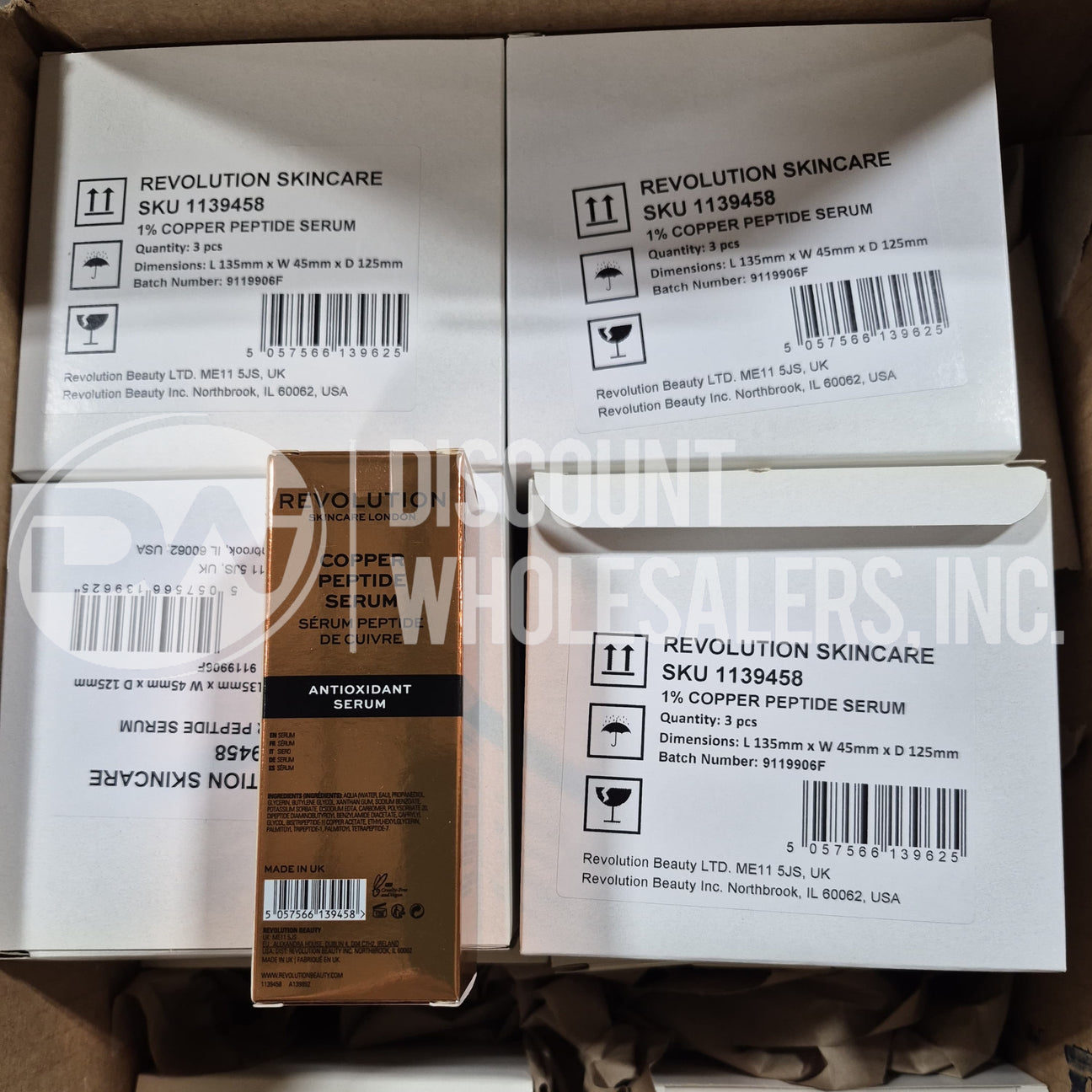 Revolution Copper Peptide Serum Antioxidant Vegan 1.01 Fl. Oz. (72 Pcs Lot)