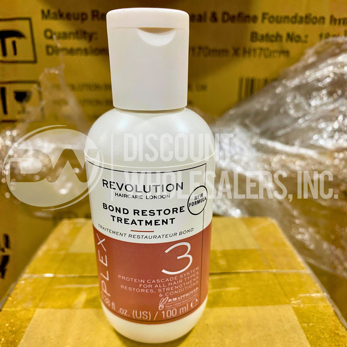 Revolution Haircare Bond Restore Treatment Plex 3 3.38 Fl. Oz. (36 Pcs Lot)