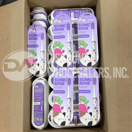 Sonic Edge Mallow Squad Rechargeable Toothbrush (80 Pcs Lot)