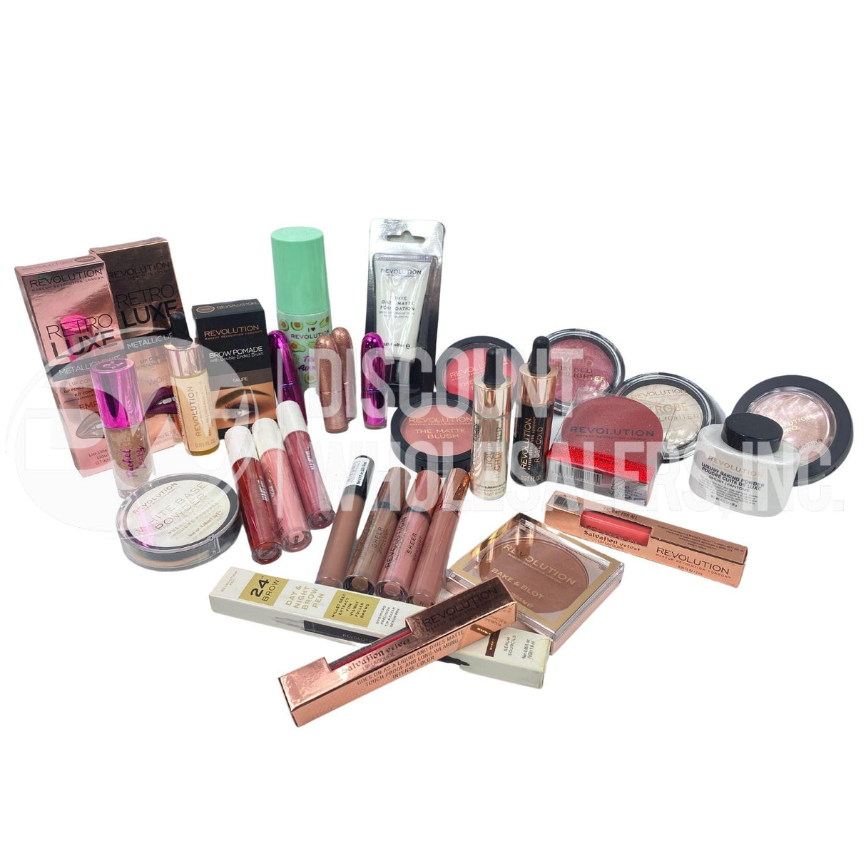 Assorted Revolution Cosmetics (250 Pcs Lot)