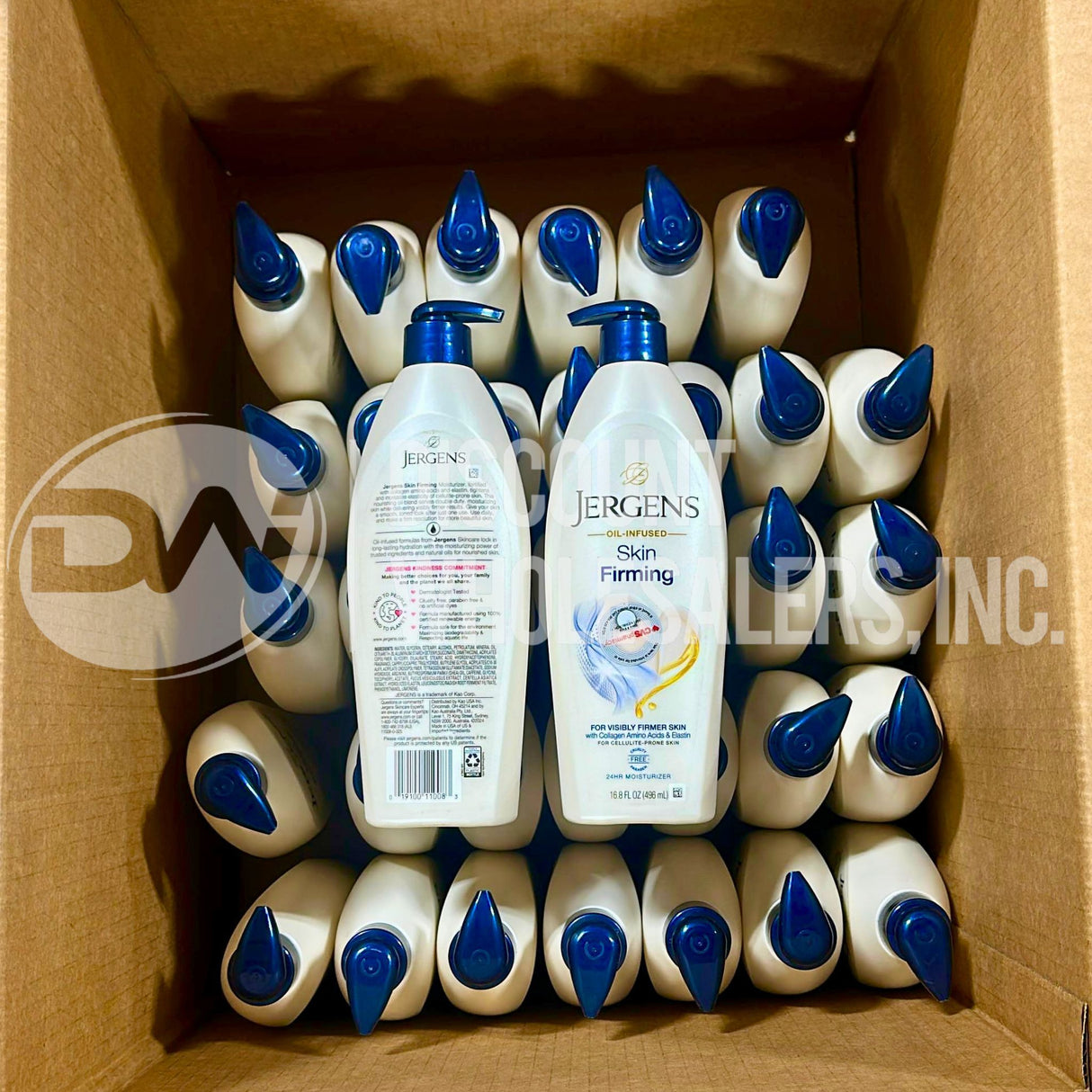 Jergens Skin Firming Body Lotion Collagen Elastin 16.8 Oz (72 Pcs Lot)