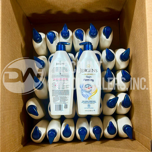 Jergens Skin Firming Body Lotion Collagen Elastin 16.8 Oz (72 Pcs Lot)