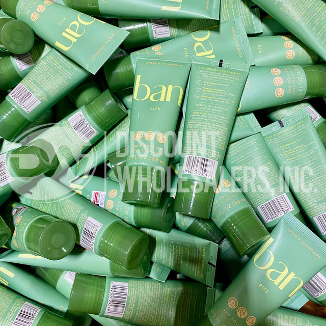 Ban Pits AHA Roll-On Serum Deodorant - Amber & Cedarwood - 2.3oz Single (310 Pcs Lot)