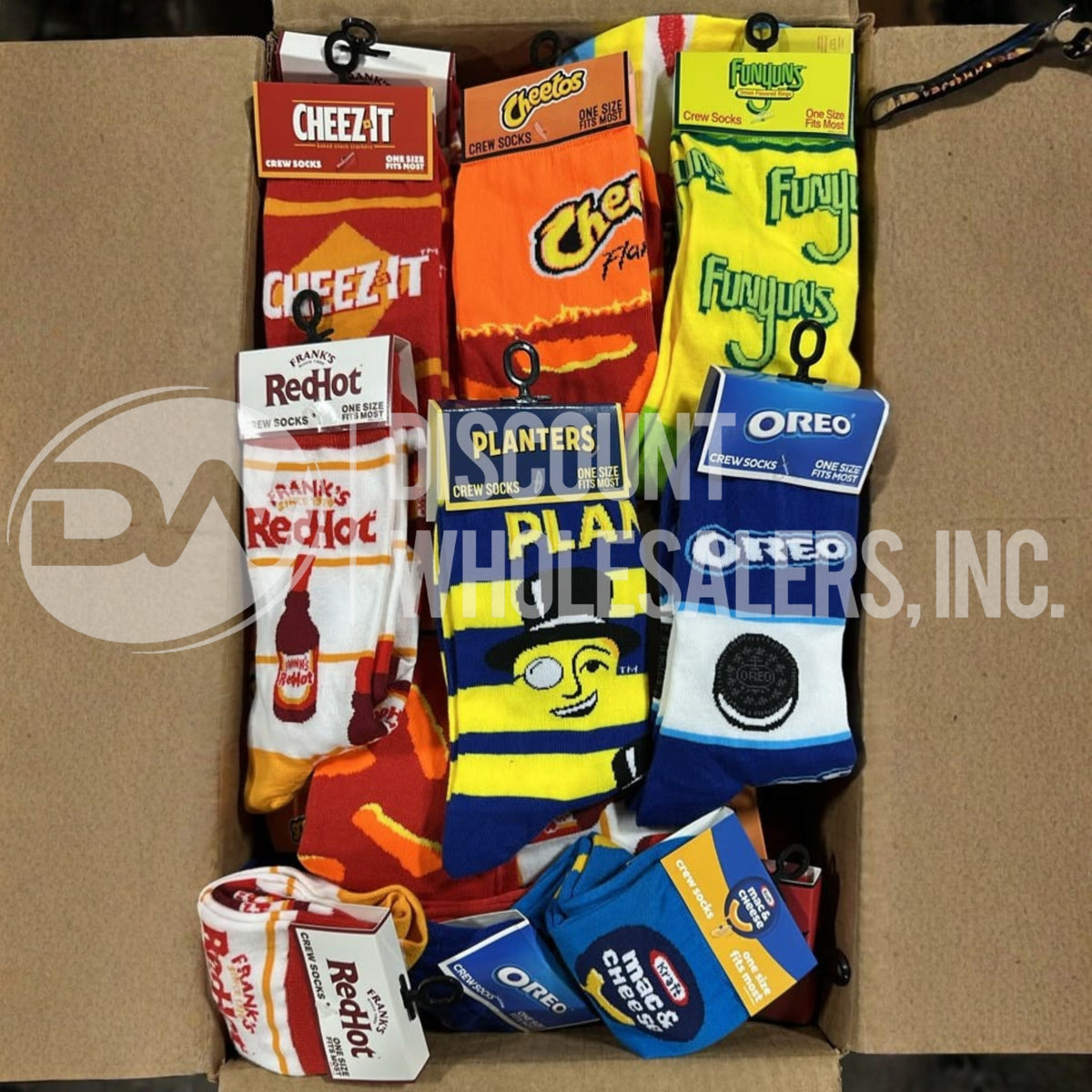 Crazy Crew Socks Different Characters (120 Pcs Lot)