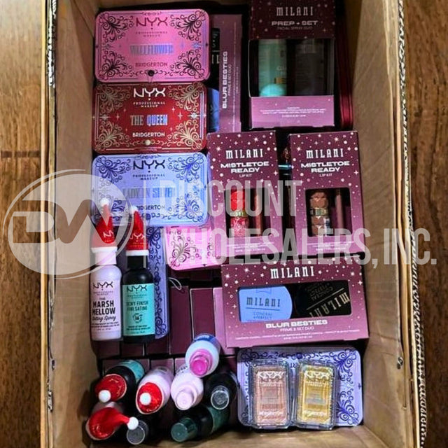 Makeup Assorted Different Shades And Sizes (120 Pcs Lot)