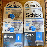 Schick Hydro Dry Skin 4 Cartridges 5 Blades (240 Pcs Lot)