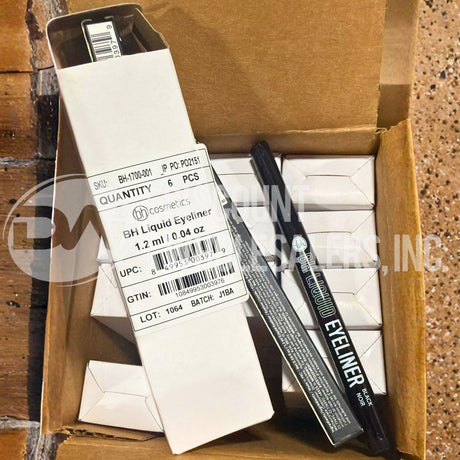 BH Liquid Eyeliner Black Noir (72 Pcs Lot)