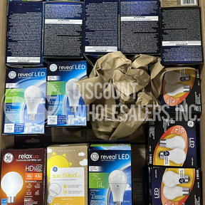 GE LED Bulbs Assorted Mix (94 Pcs Lot)
