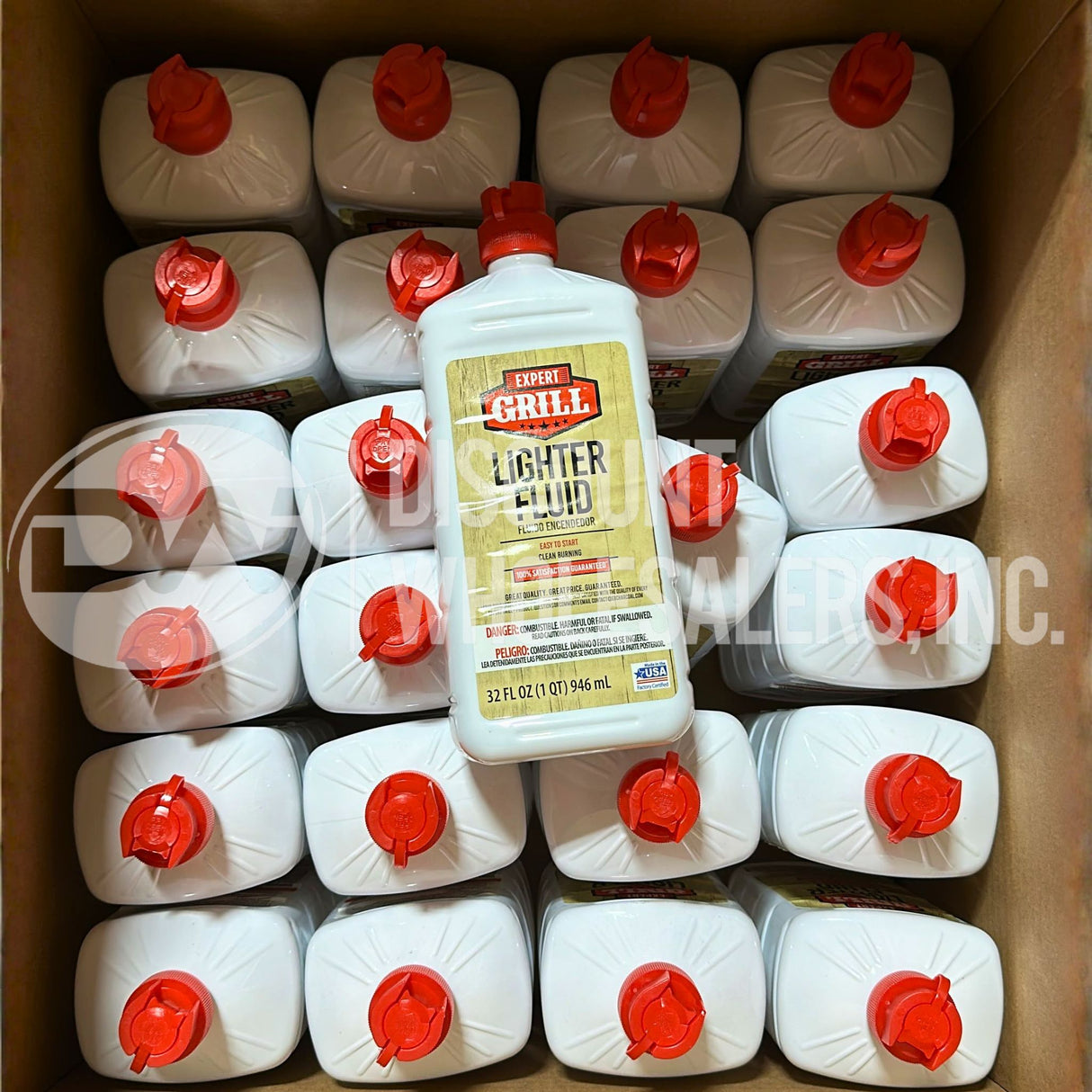 Expert Grill Charcoal Lighter Fluid -  32 oz Each Odorless, Quick-Lighting (96 Pcs Lot)