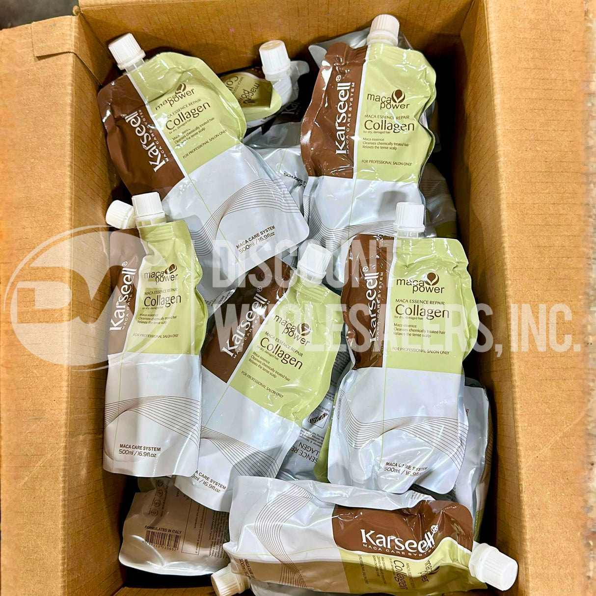 Karseell Collagen Hair Treatment Deep Repair Conditioner Argan Oil Keratin 16.9 fl. oz. (50 Pcs Lot)