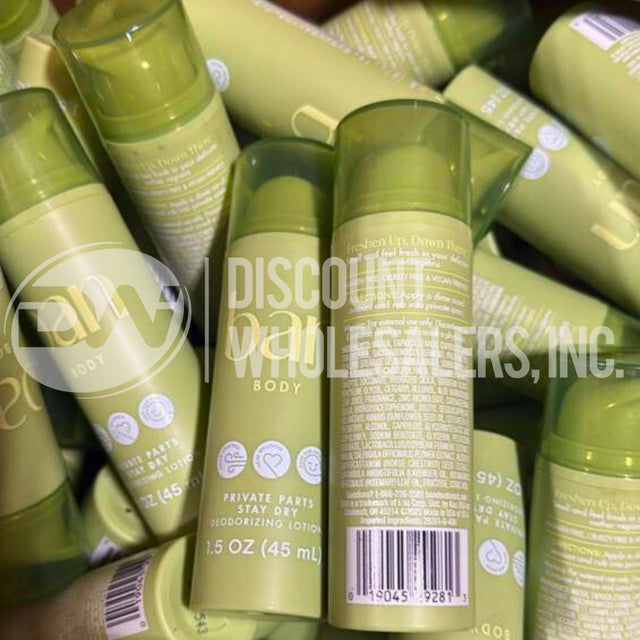 Ban Private Parts Stay Dry Deodorizing Lotion 1.5 Oz. (100 Pcs Lot)