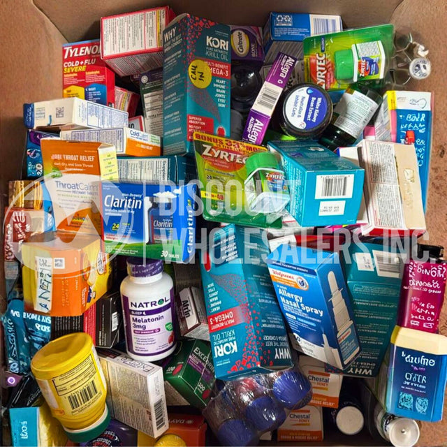 Medicine Assorted Tablets/Gummies (200 Pcs Lot)