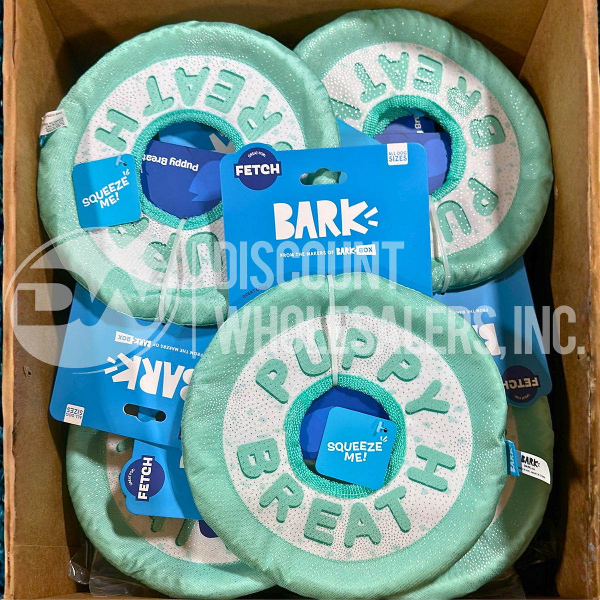 BarkBox Puppy Breath Mint Dog Toy - for Dogs (55 Pcs Lot)