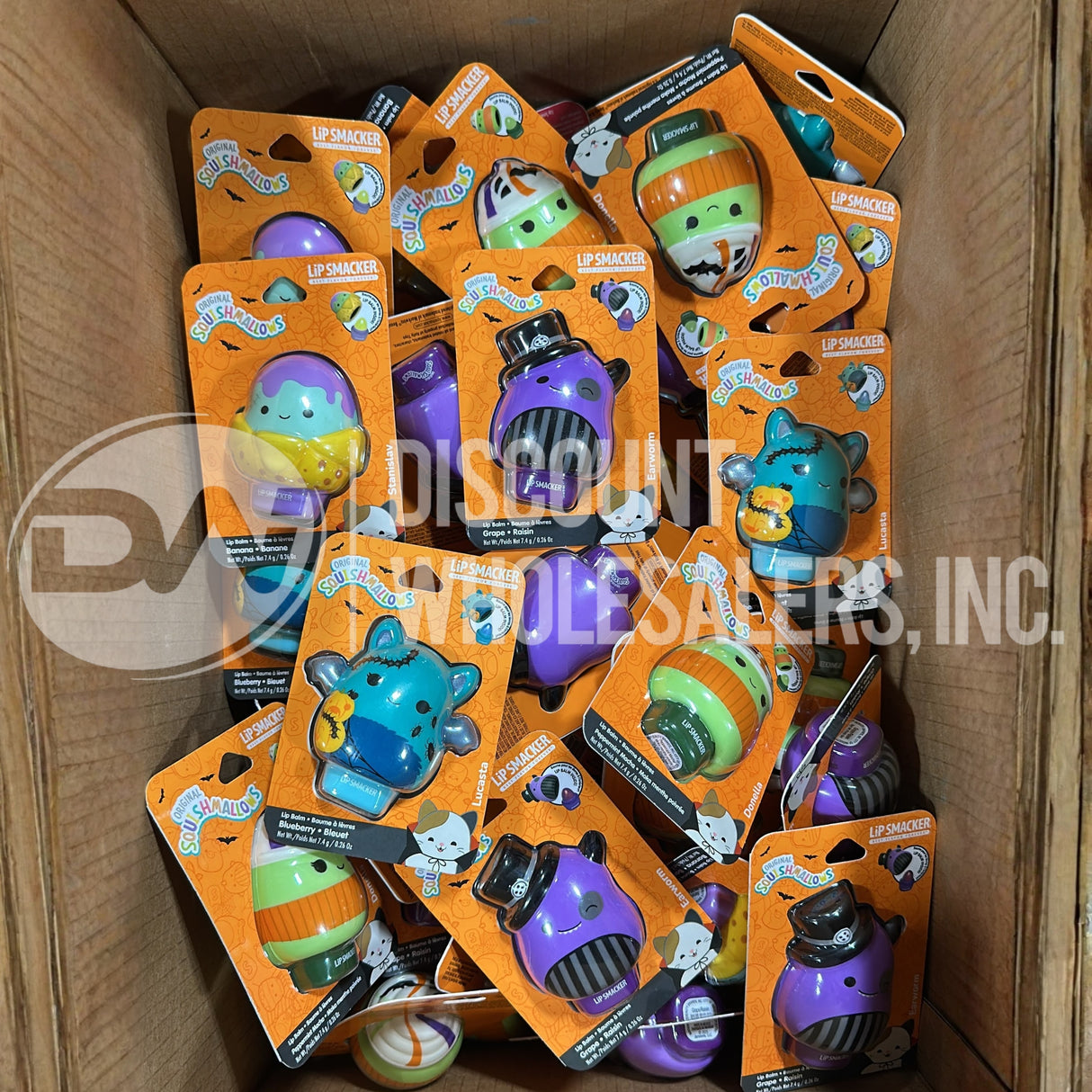 Lip Smacker x Squishmallows Halloween Lip Balm assorted (60 Pcs Lot)