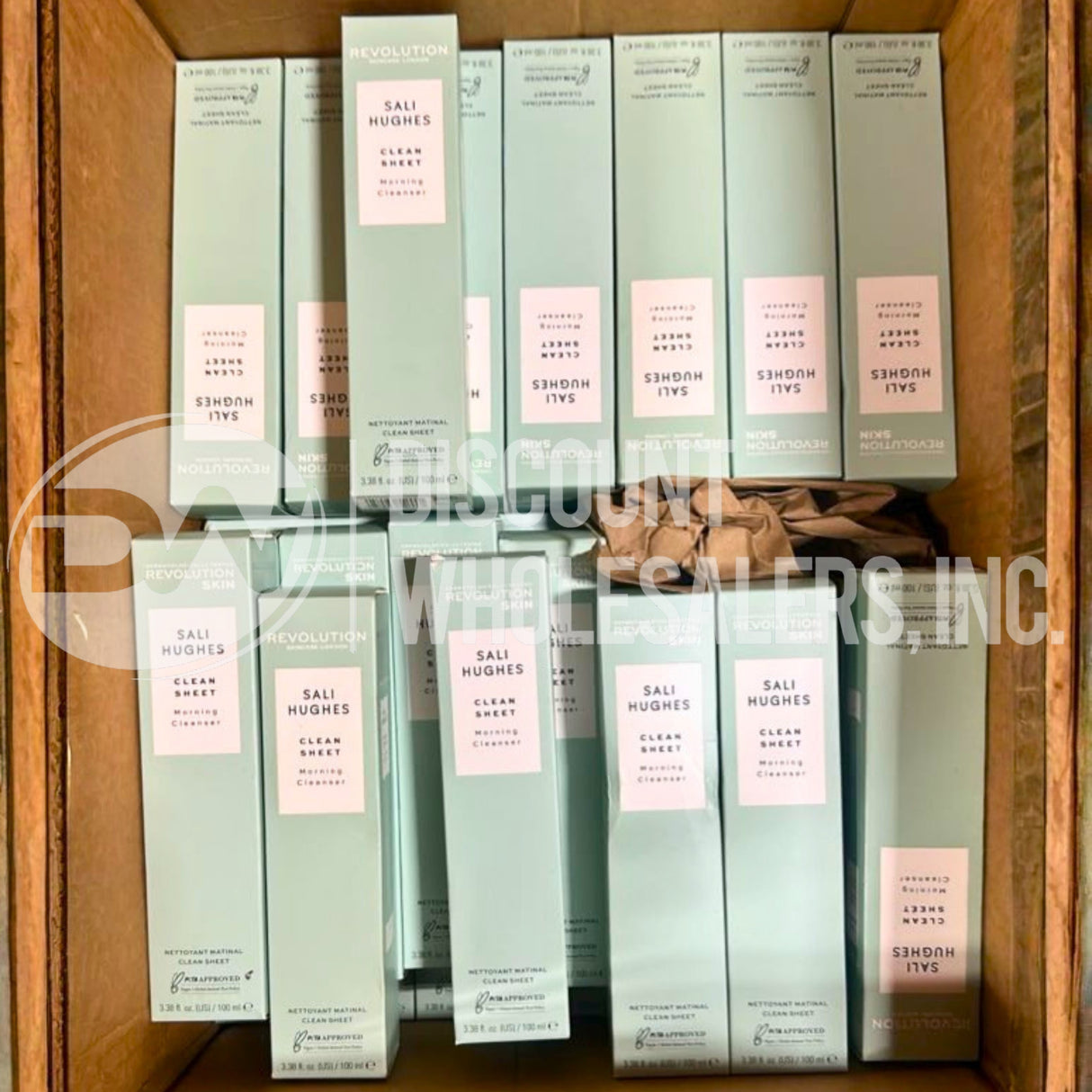 Revolution Skin Sali Hughes Clean Sheet Morning Cleanser Mix 3.38 fl. (50 Pcs Lot)