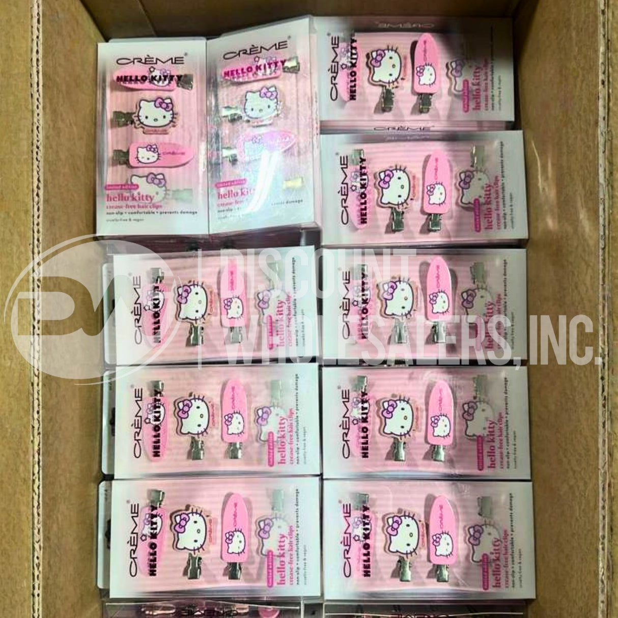 The Crème Shop Crease-Free Hair Clips 4 Pack – Vegan & Cruelty-Free (100 Pcs Lot)