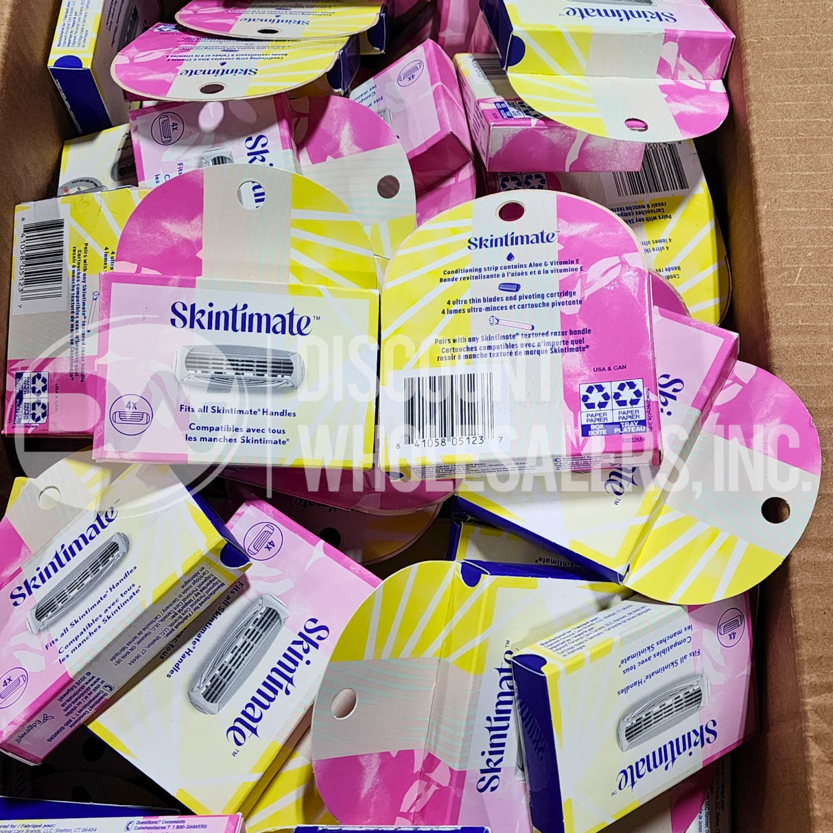 Skintimate Fits All Skintimate Handles 4 Ultra Thin Blades (520 Pcs Lot)