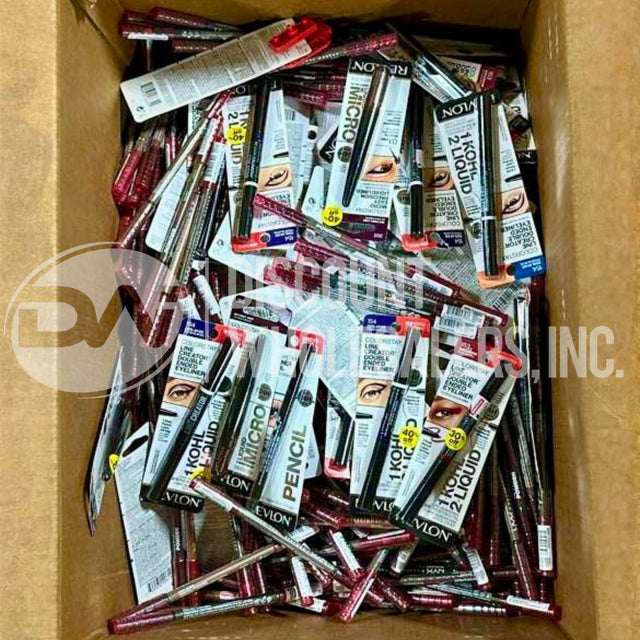 Eyeliners, Eyebrow And More, Assorted Different Shades And Brands (270 Pcs Lot)