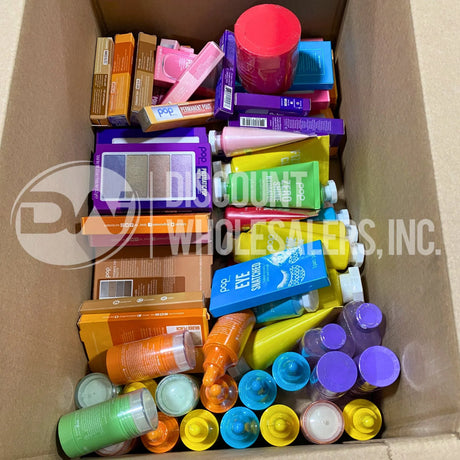 POP Assorted Makeup – Prismatic Palette, Pout, Mist & More (100 Pcs Lot)