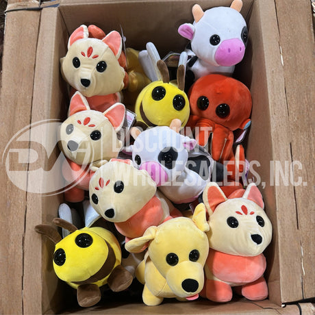 Adopt Me! 15cm Soft and Cuddly Collection Plush Toys mix - Directly Inspired by Game No. 1, Toys for Kids (32 Pcs Lot)