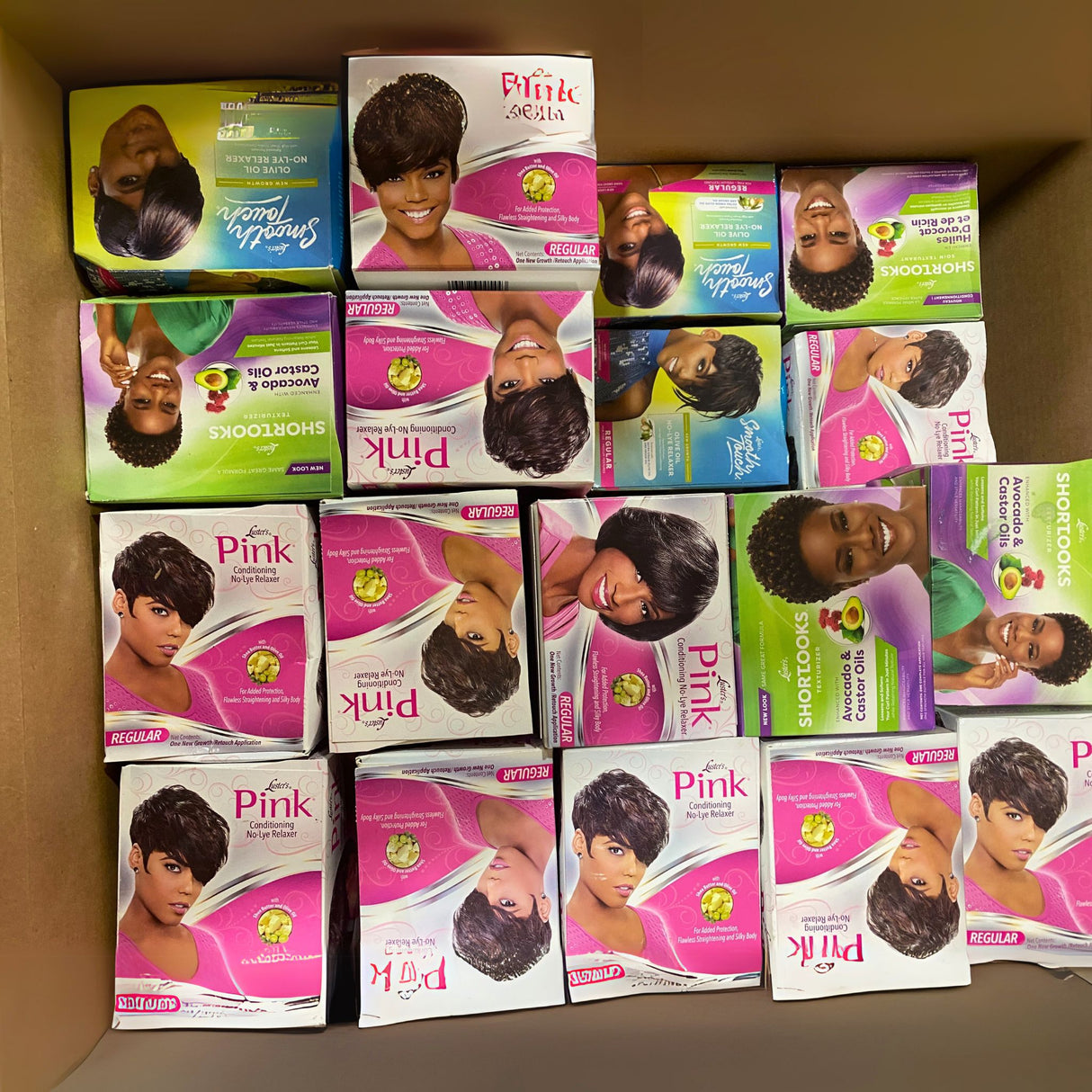 Luster's Womens Hair Products Different Sizes (50 Pcs Lot)