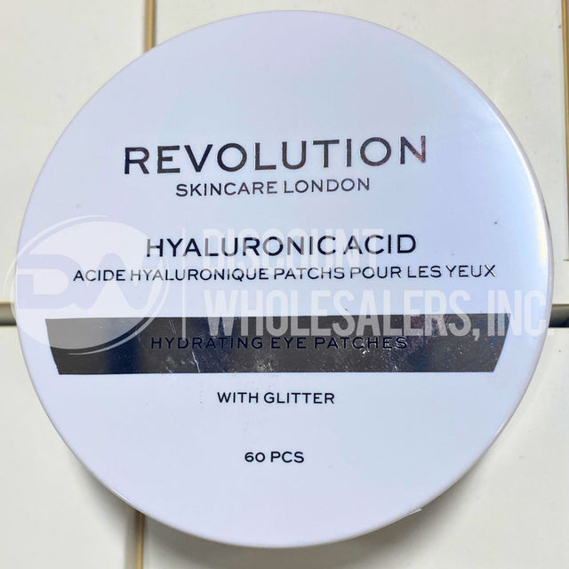 Revolution Skincare Hyaluronic Acid Patches With Glitter 60 Count (36 Pcs Lot)