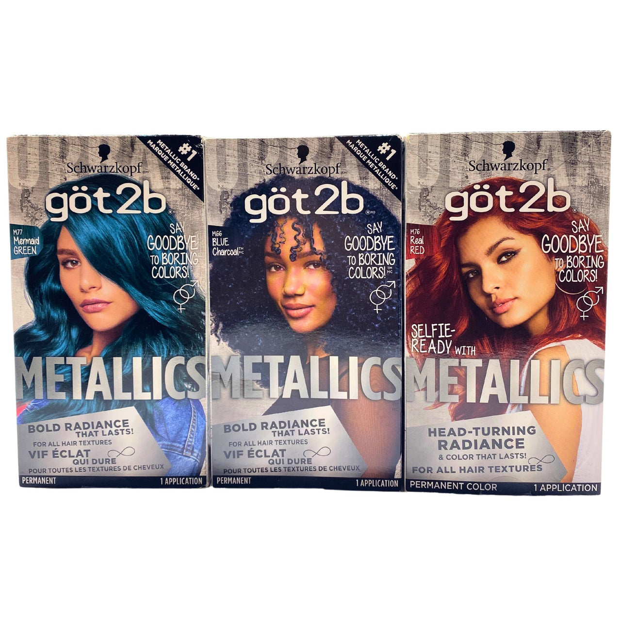 Schwarzkopf Got2b Metallics Permanent Hair Color