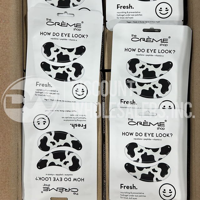 The Crème Shop How Do Eye Look Under Eye Patches Fresh 0.14OZ (288 Pcs Lot)