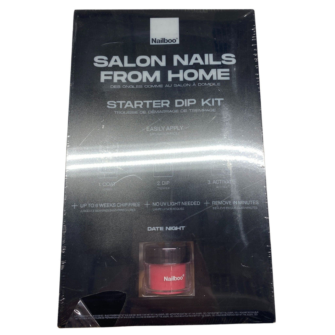 Nailboo Salon Nails From Home Starter Dip Kit 