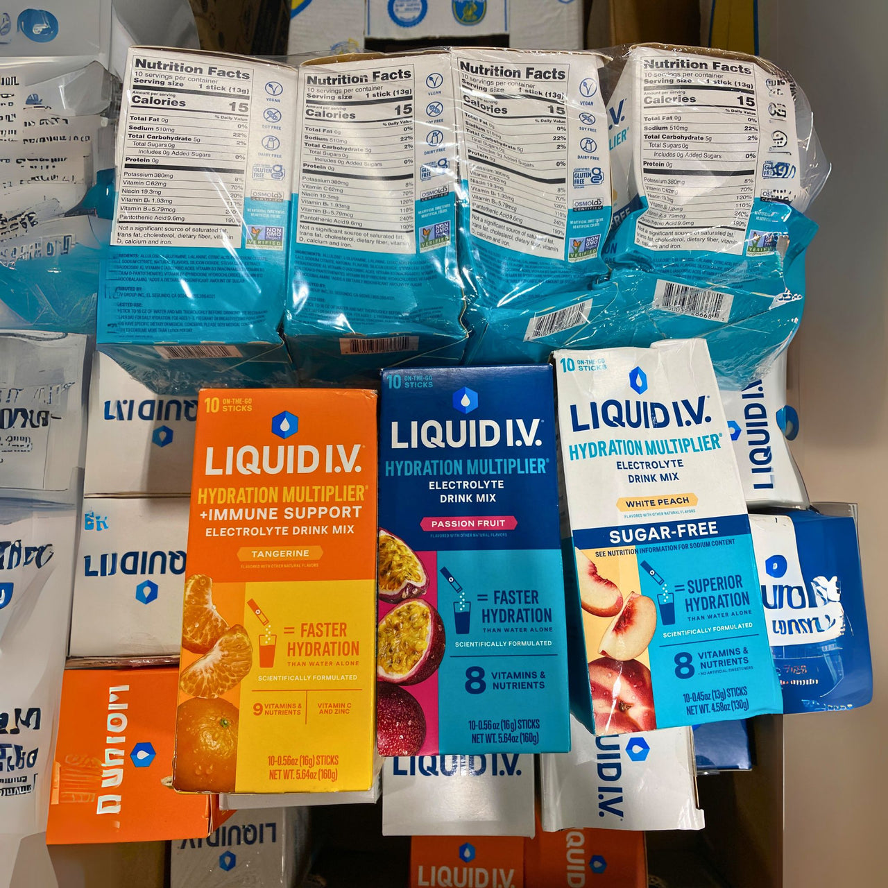 Liquid IV Hydration Multiplier Electrolyte Drink Mix