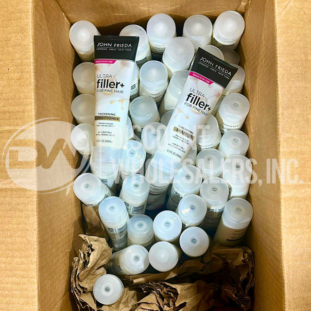 Pack John Frieda Ultra Filler Thickening Conditioner And Shampoo Mix  8.3 Oz (90 Pcs Lot)