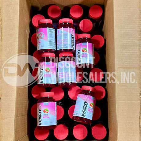 Hydroxycut Weight Loss + Women Hair Skin Nails Strawberry 90 Gummies (37 Pcs Lot)
