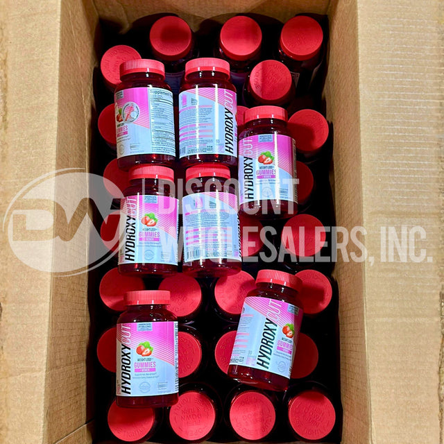 Hydroxycut Weight Loss + Women Hair Skin Nails Strawberry 90 Gummies (37 Pcs Lot)