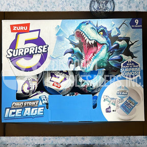 Dino Strike Ice Age by Zuru Mystery Capsule 5 Surprise (96 Pcs Lot)